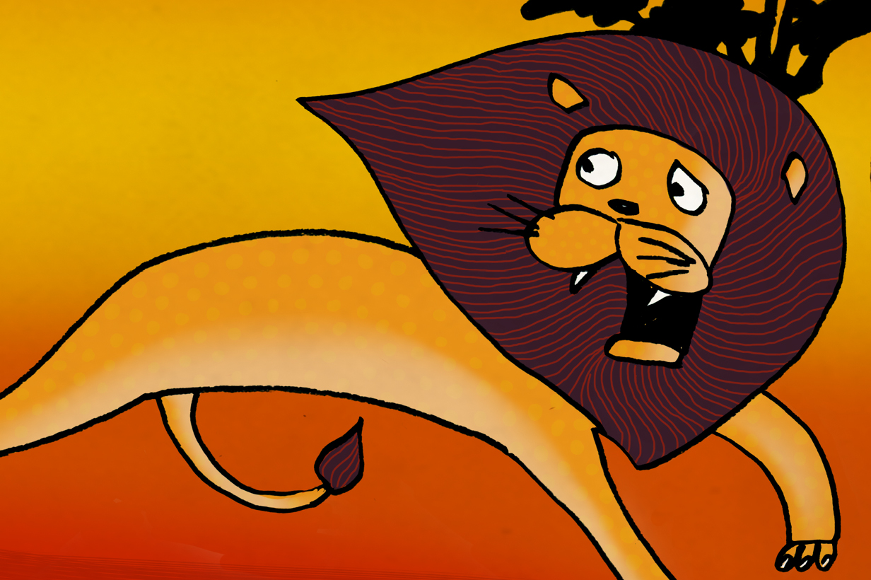 Masaien og løven teaser